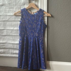 Blue Tween Diva Formal Dress Size 10